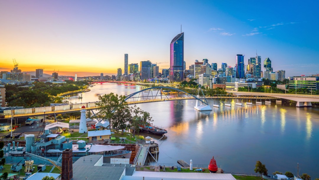 Brisbane city skyline